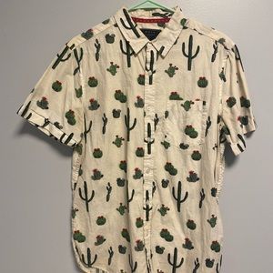 Short sleeve bottom up shirt